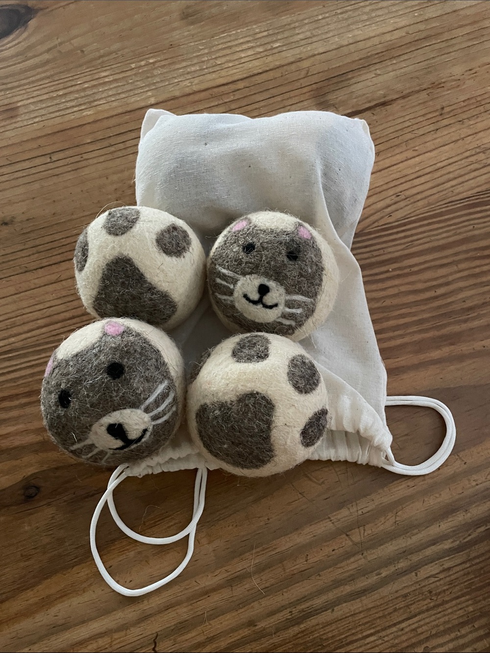Wool Dryer Balls - set of 6. Never used!